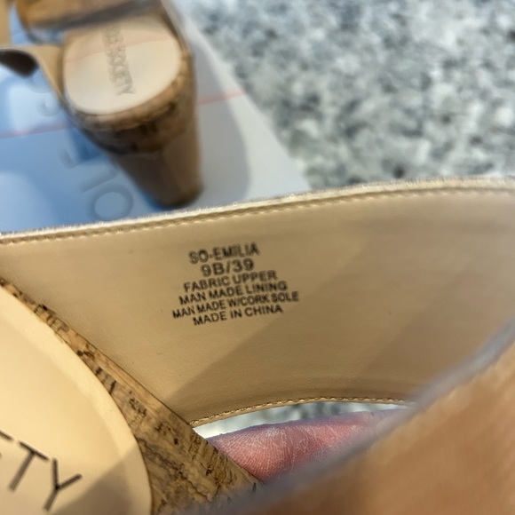 EUC. Sole Society - Emilia wedge, size 9 (EU 39) - Picture 4 of 9